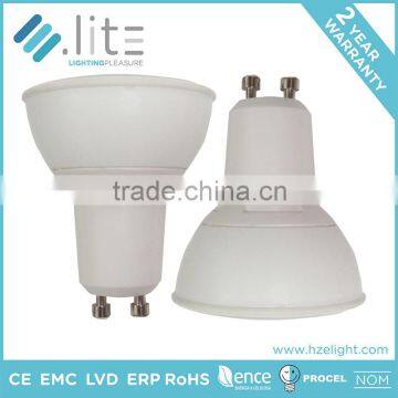 Led Bulb GU10 Lamp Spotlight Spot Light 7W 520lm 100 Degree CE RoHS EMC LVD BV Certificates 50mm High Quality Factory Price