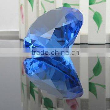 Hot Sales Blue Crystal Diamond Stones For Holiday Decorative K9 Crystal Made in China