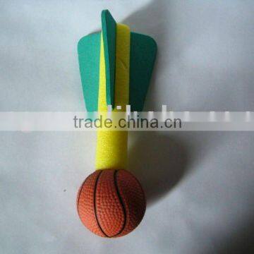 basketball as dart shape