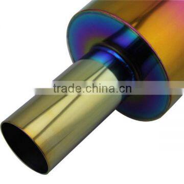 Manufacturer supplier car exhaust pipe,stainless steel auto car muffler made in china