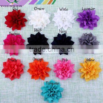Fabric Flowers DIY Flowers Garment Flowers For Children Baby Girls Boutique Hair Accessories,YDKM04