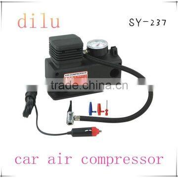 DC 12V mini car air compressor,19mm high quality car air compressor,25L/min tire inflator