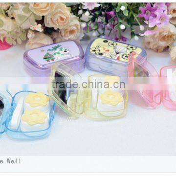 Cheap contact lens cases,carton factory outlet contact lens case travel kit,contact lens cases for present