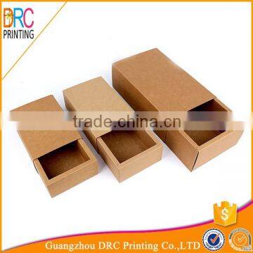 Small luxury brown custom made packaging box