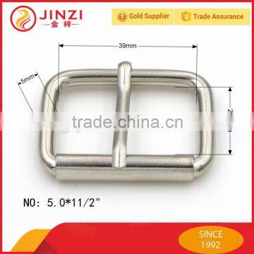 iron style pin roller buckles on supplier