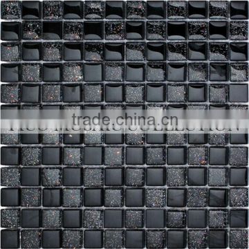 FICO NEW ARRIVAL black galaxy granite mosaic tile GL2309