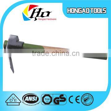 Hand Tools , Pickaxe with Wooden Handle / Farm Pick for Africa Market