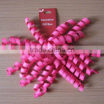 Grosgrain curling ribbon bow