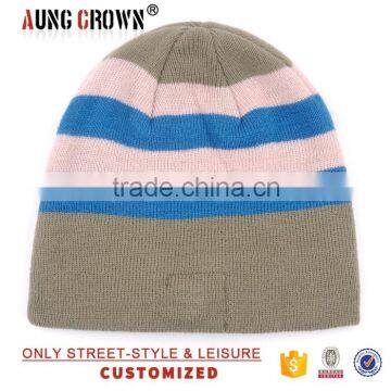 Custom Wholesale Beanie/custom Striped Beanie Hat/beanie Beenie Ski photo-4