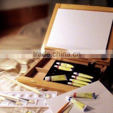 artist wooden painting box set