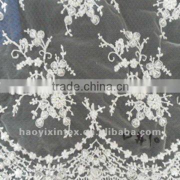 Embroidery Lace Fabric fo Wedding