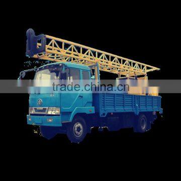 truck mounted water well drilling rig YXC-3 truck mounted drilling rig