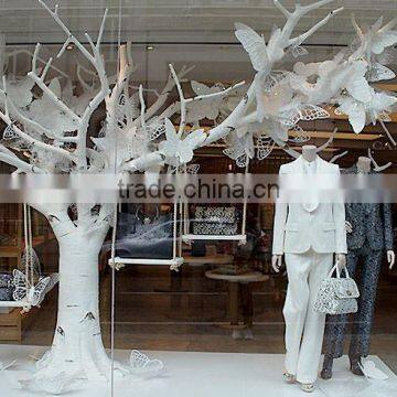 Customized Artificial Branches Tree Trunk Props Shop Window Decoration