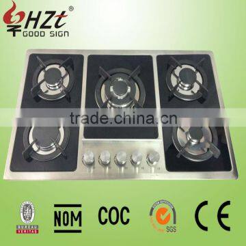 2016 Kitchen appliance gas cooker in dubai with five burner