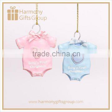 Resin Blue and Pink Baby Clothes for Boys and Girls