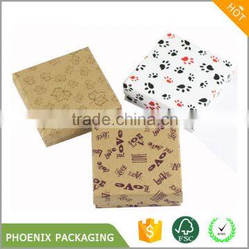 Cotton Filled Charm Earring Multi Purpose Jewelry Gift Boxes
