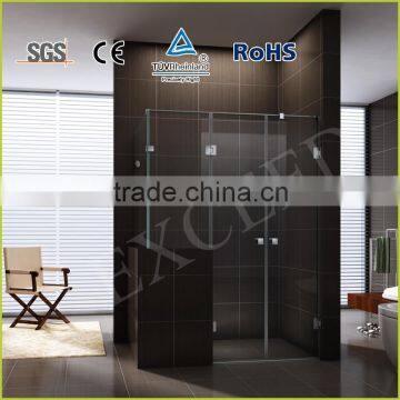 Special frameless rectangle shower enclosure EX-1007