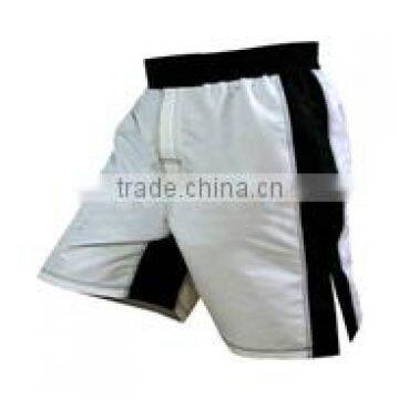 white MMA Short