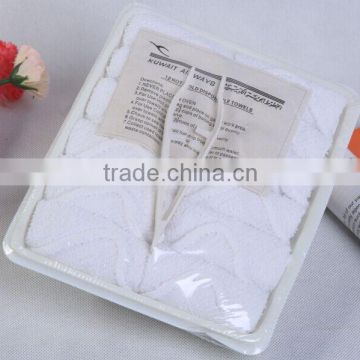 disposable white cotton towel hr005