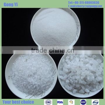 Refined quartz sand used in sand blasting casting water filtration