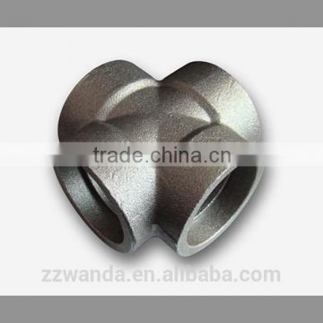 ASTM A403 WP 316 stainless steel Pipe fitting cross