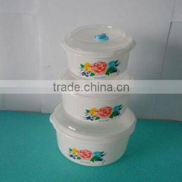 Microwave airtight plastic food storage container