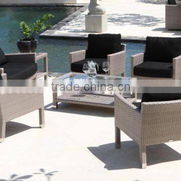 Wicker Rattan Garden Sofa Furniture photo-3