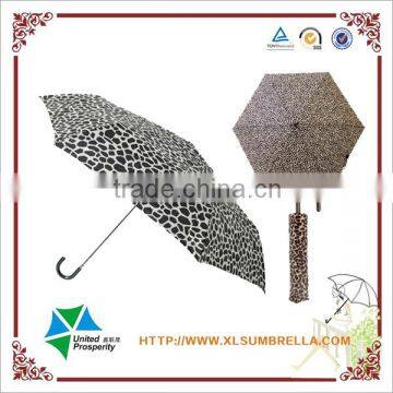 Wholesale mini fashion leopard printing ladies women umbrella