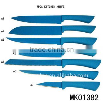 7PCS NON-STICK KNIFE SET