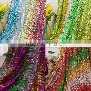 rainbow sequin fabric by the yard