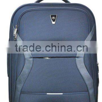 Polyester Suitcase X8002S120009 4 wheels, Fashion Trolley Case