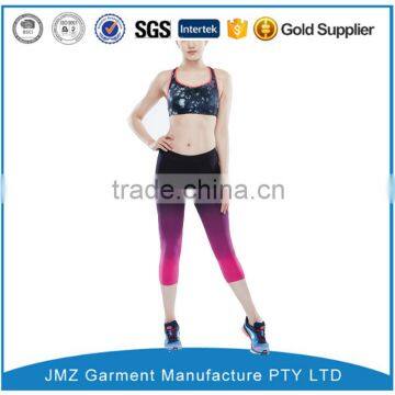 custom jogging pants design for girl OEM woman top