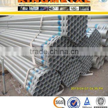 BS 1387 Seamless Steel Galvanized Pipe Price Per Kg