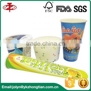 Good Price Disposable 236ML Cartoon Frozen Yogurt Ice Cream Cup