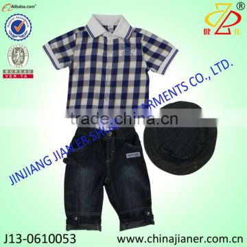 Children garment for 2014 fashion design korean boys clothing