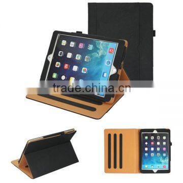 New Premium Multi-function Leather Case for iPad Air2 with Adjusting View