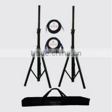 Heavy Duty Light Weight hot Sale steel Speaker Stand Set