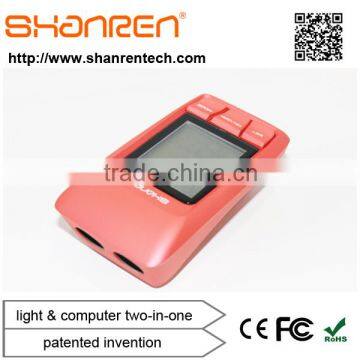 SHANREN Raptor Smart LED Best Bike Light With 2.4G Wireless Bicycle Computer LCD Display photo-6