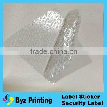 New Arrive High-quality Custom Red Security Warranty VOID Sticker With Custom Design and Barcode With Numbers As Self Adhesive photo-4