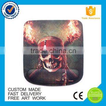 Customized free sample cheap polyester gel mouse pad