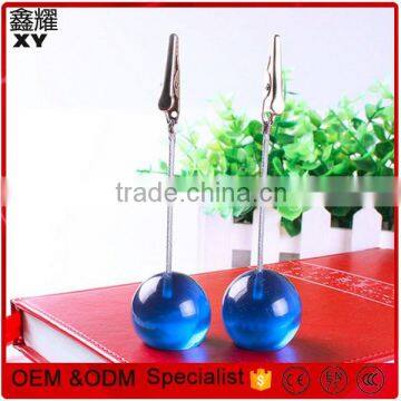 120mm Cube Shape Colorful Resin Base With Alligator Metal Clip photo-5