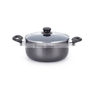 press aluminum non-stick soup pots