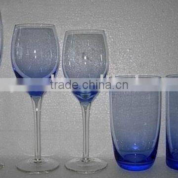 BLUE GLASS SET