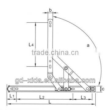 Smooth Operation Window Friction Hinge