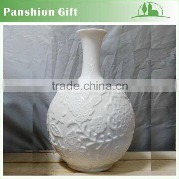 hot selling porcelain white vase for living room