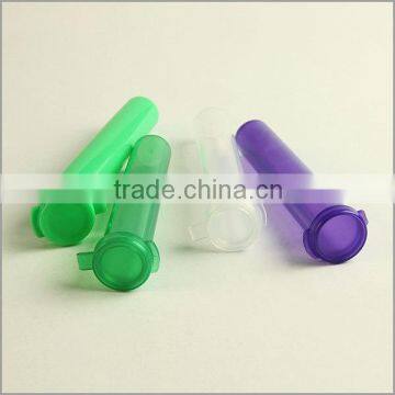 Blue Purple Green 14ml Slim Vials with Hinged Cap