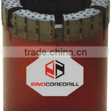 Surface Set Diamond Core Drill Bits For Unconsolidated Formations