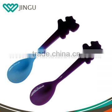 Purple to blue color changing plastic spoon for sale