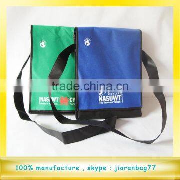 Non woven school shoulder bag with customized logo