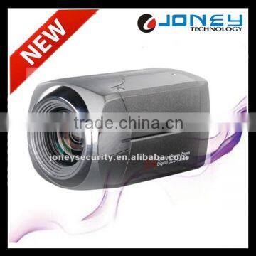 27x zoom camera with power cut-off memory zoom box camera cctv